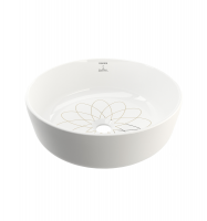 LAVABO BLANCO SOBRE ENCIMERA EQUILIBRIUM POM DOR